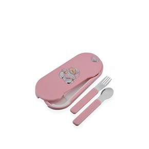 Set Porta Posate Nanan Orsetto Rosa - NPO0007