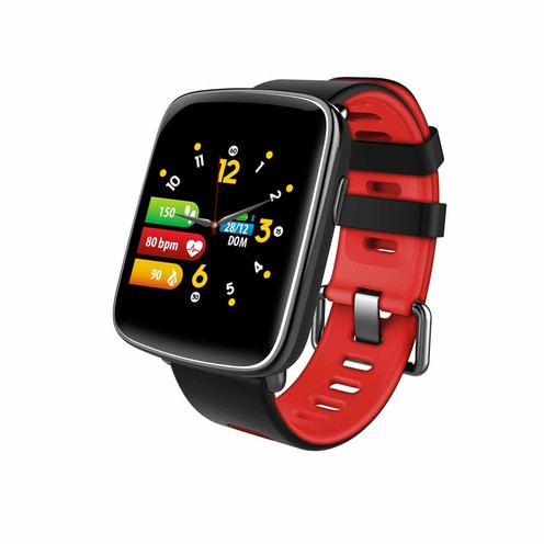 Smart Watch TechMade Macro - TM-MACRO-RED