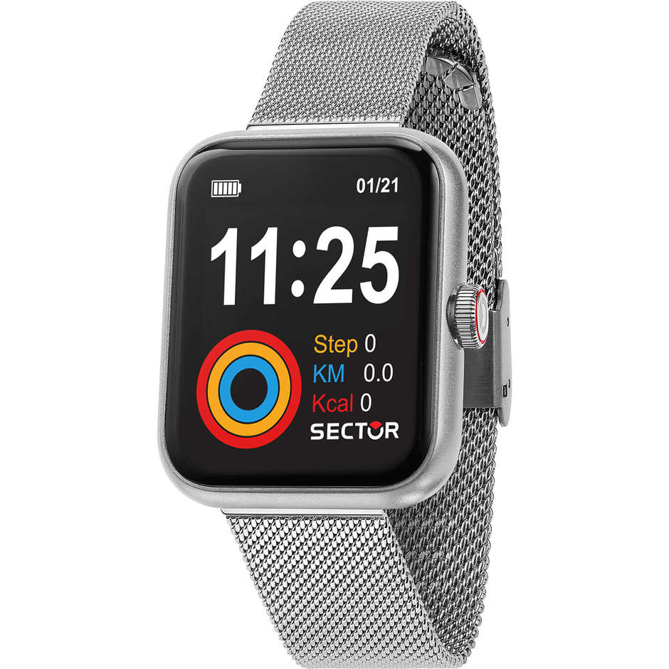 Smartwatch Sector S-03 Silver - R3253282001