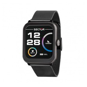 Smartwatch Sector S-08 Steel Black - R3251303001