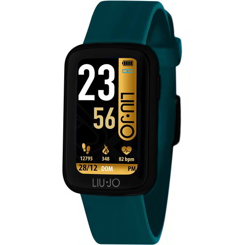 Smartwatch Unisex LiuJo Fit Black Clint - SWLJ035